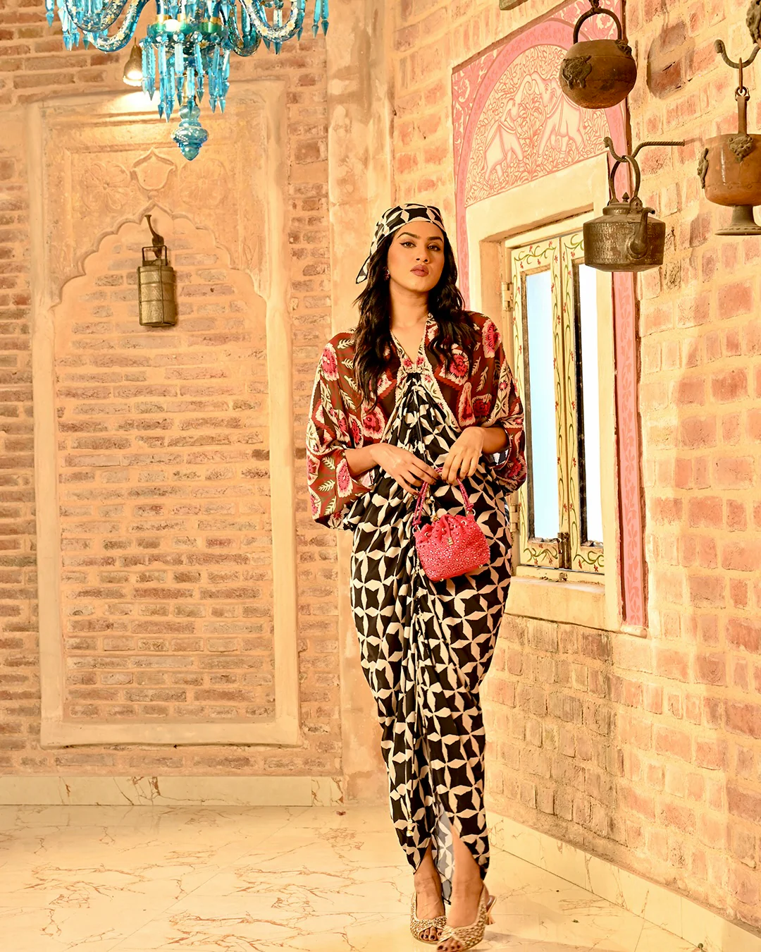 Adira kaftan with Free Bandana - Image 5