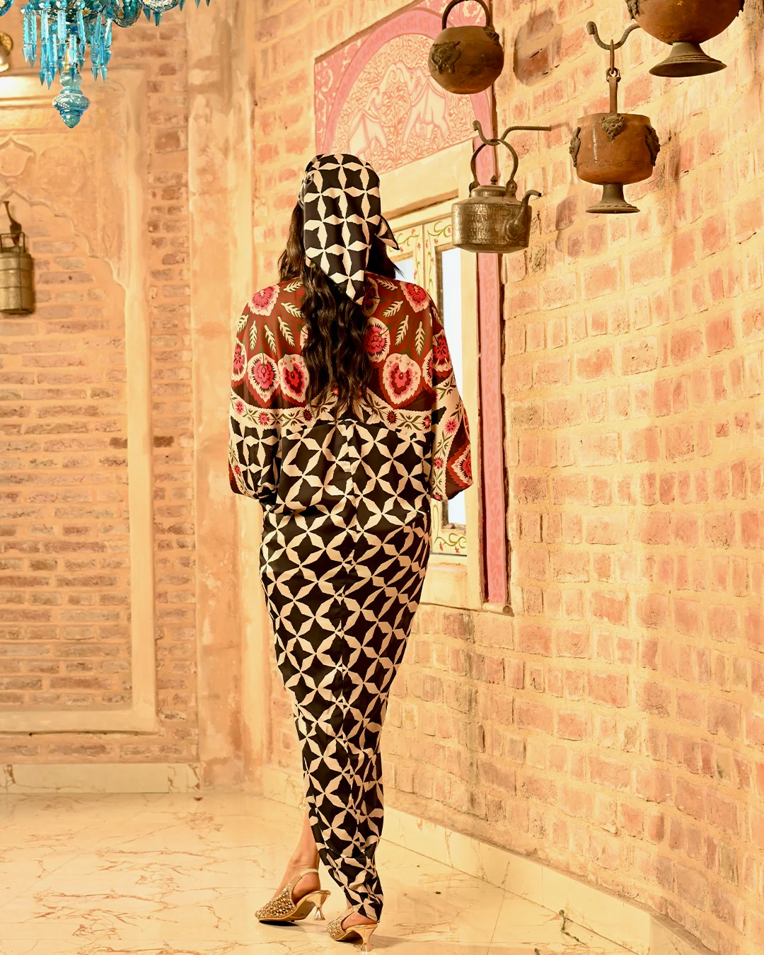 Adira kaftan with Free Bandana - Image 7