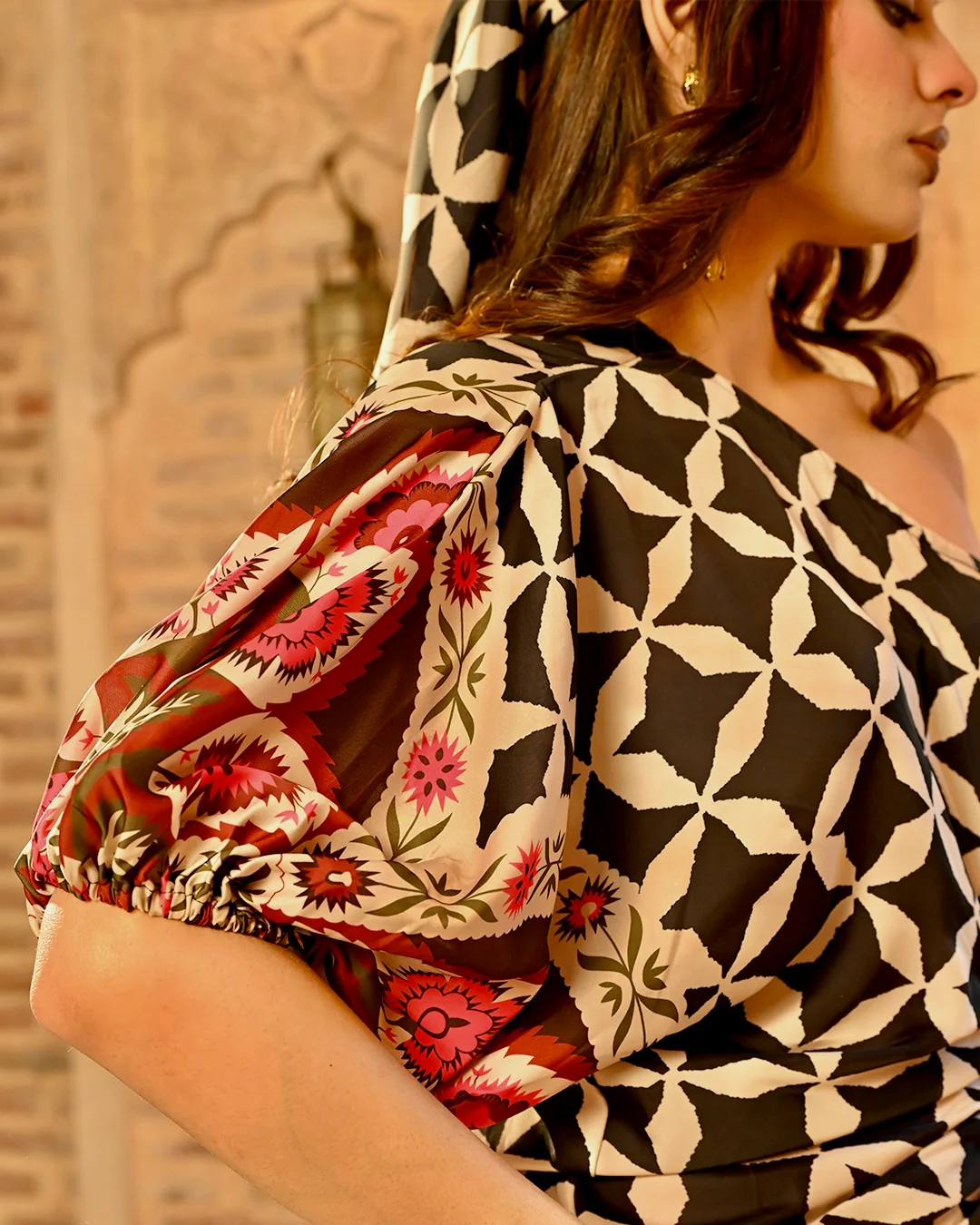 Alfiya kaftan with Free Bandana - Image 4