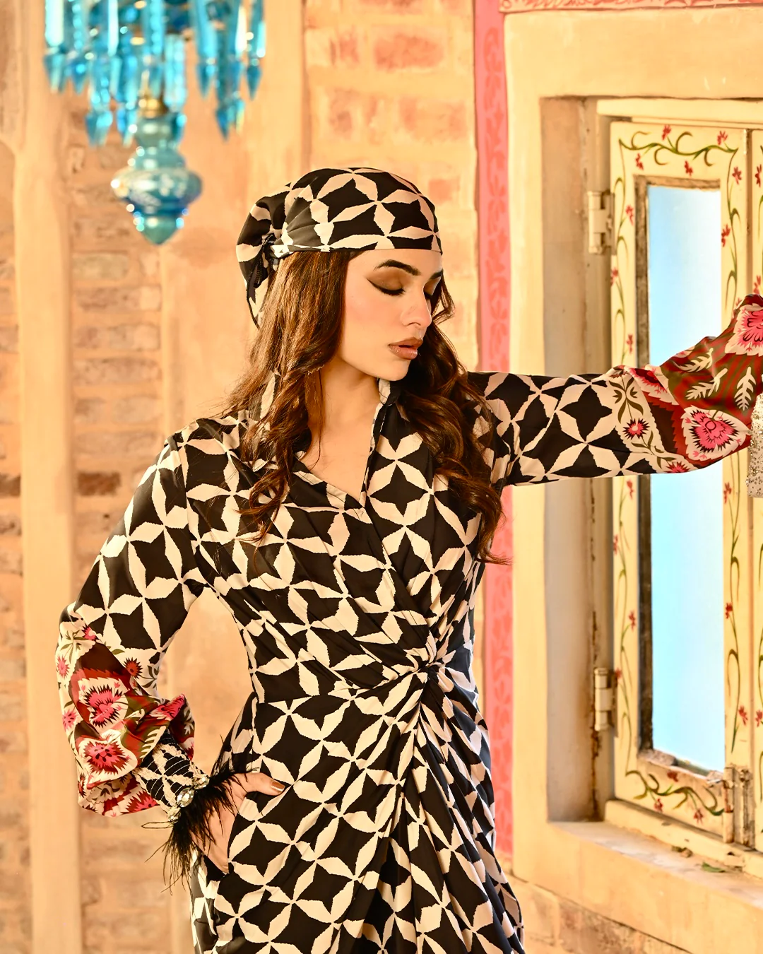 Alizeh shirtdress with Free Bandana - Image 10