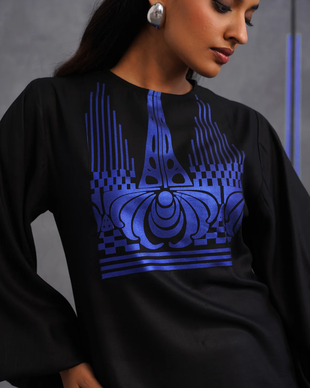 Blue Amaira Dress - Image 8