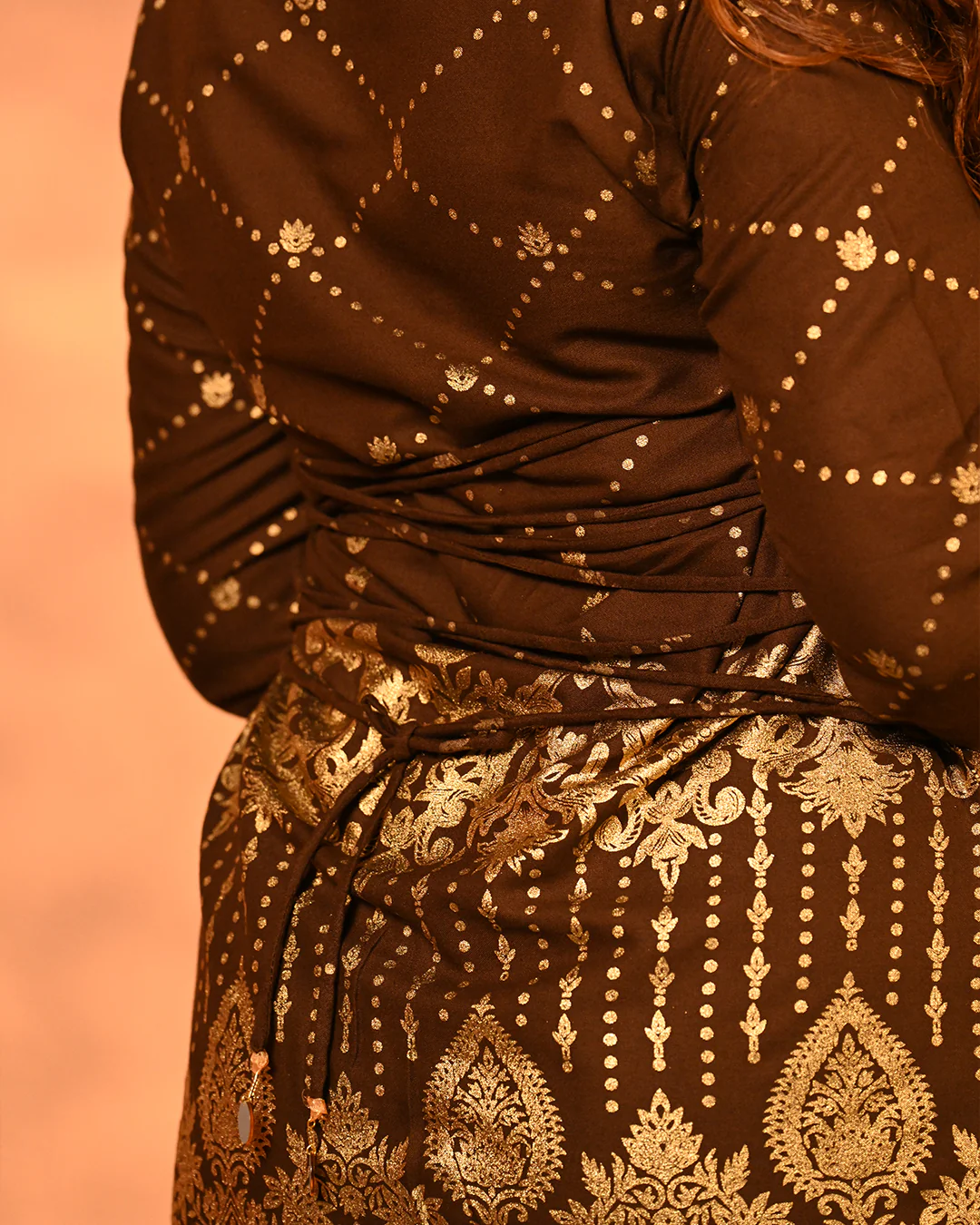 Brown Salma Blazer set - Image 4