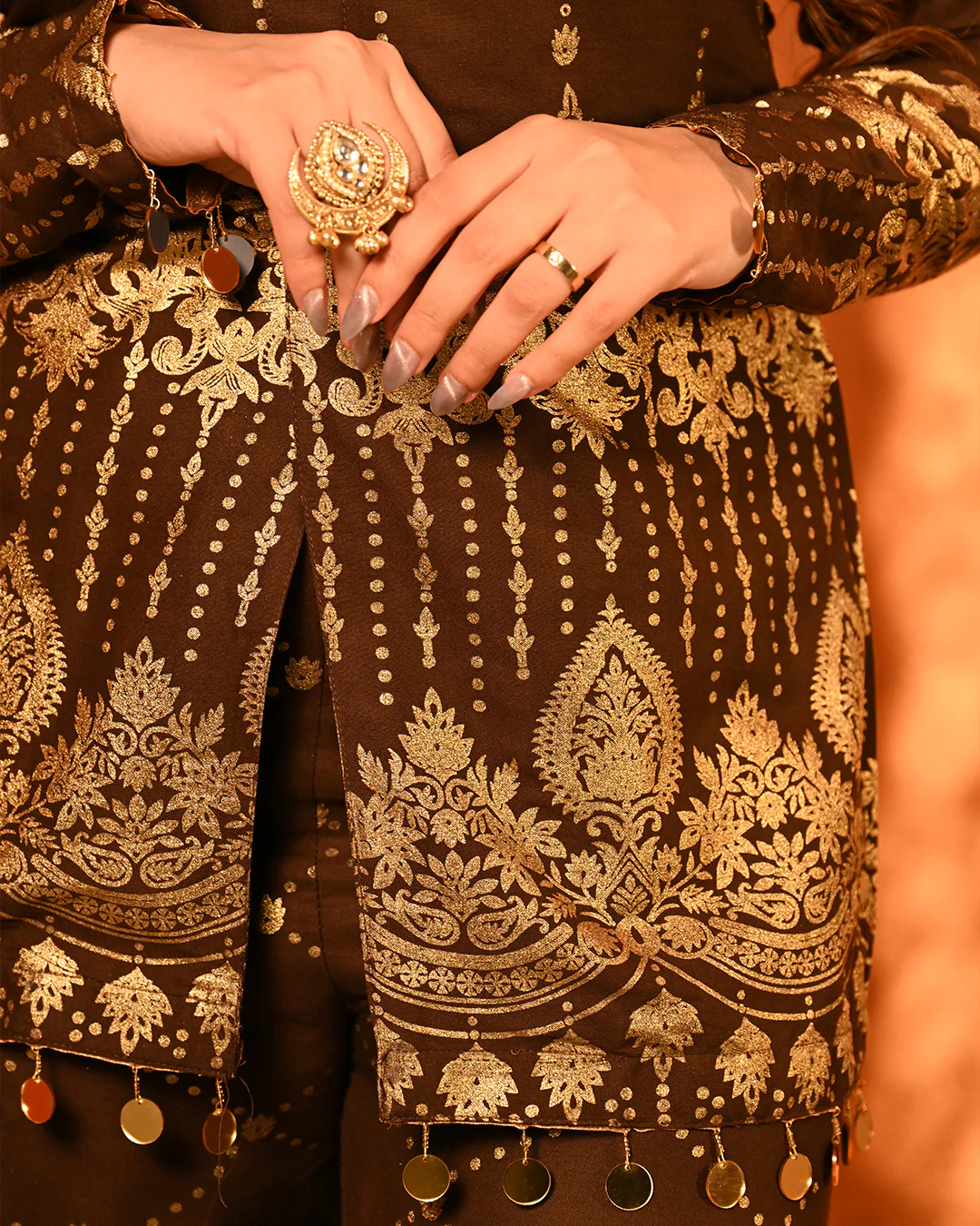 Brown Salma Blazer set - Image 8