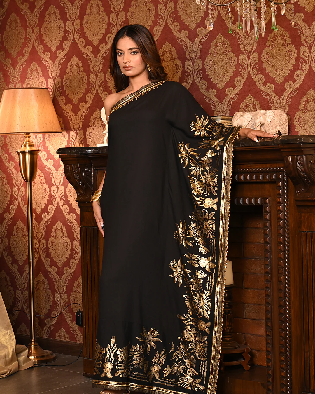 Foil Luxe kaftan - Image 8