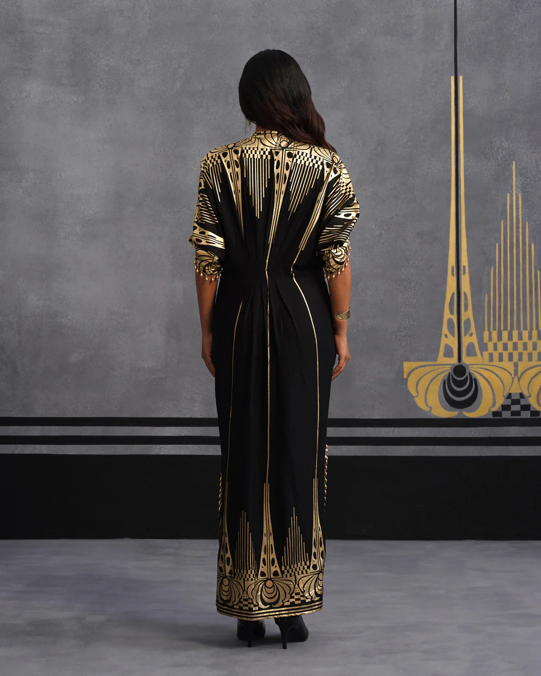 Gold Advika kaftan - Image 3