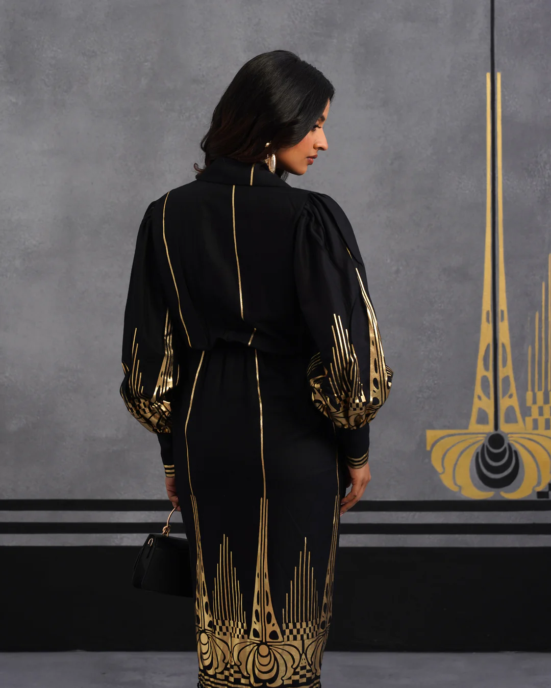 Gold tavishi dress - Image 2