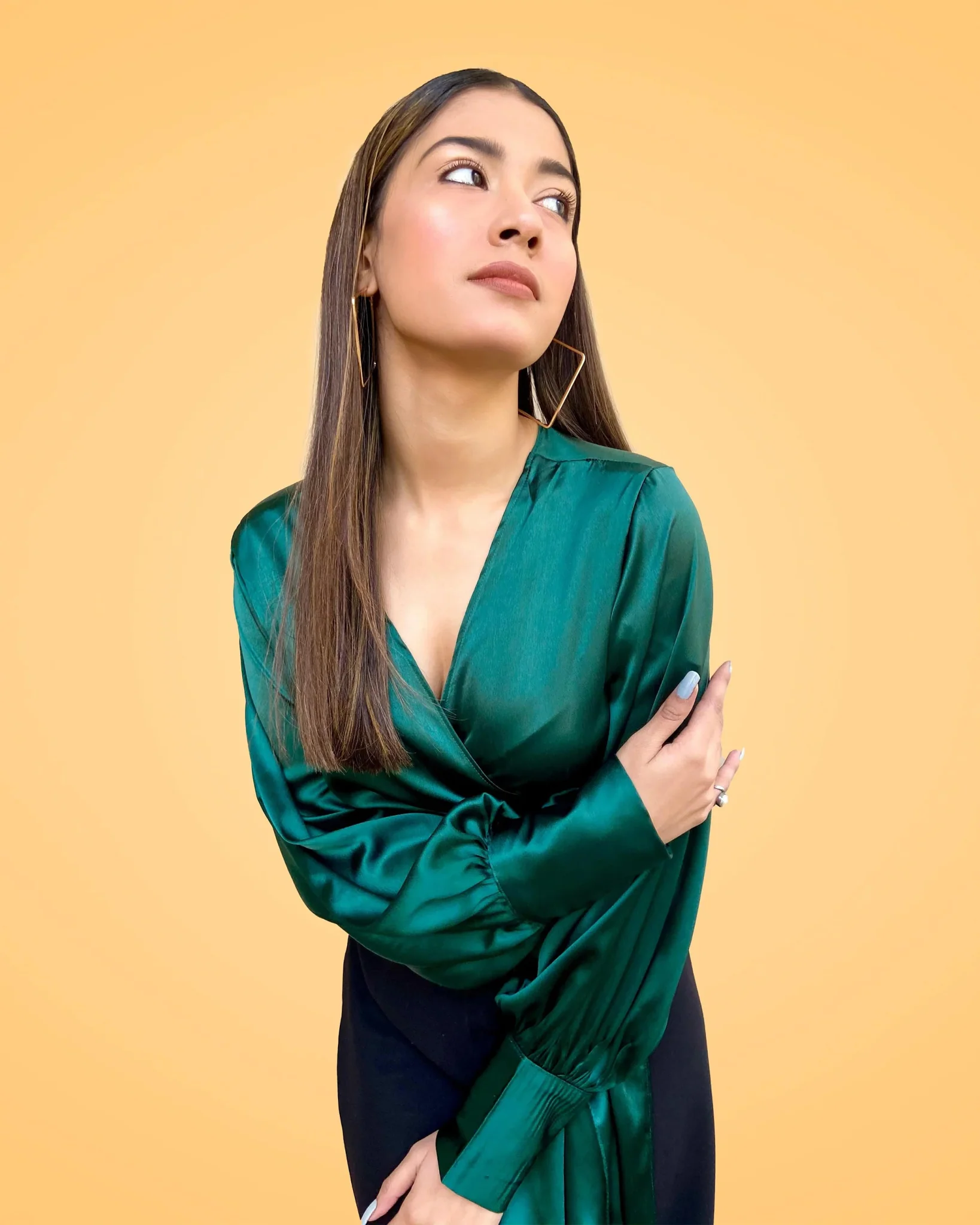 GREEN GRACIA WRAP TOP (MULTIWAY)