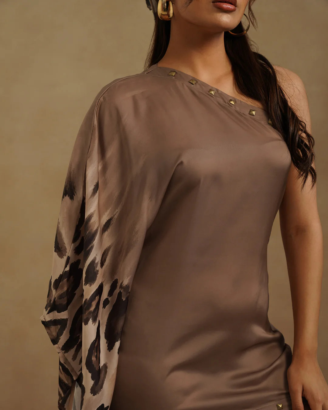 Leopard Assy Mini dress with Free Bandana - Image 10