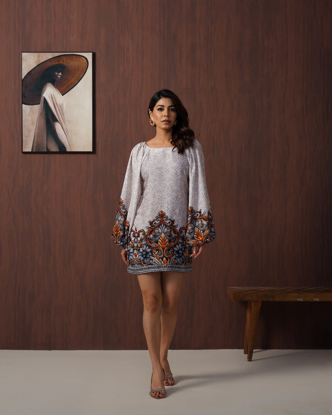 Mosaic mini dress - Image 7
