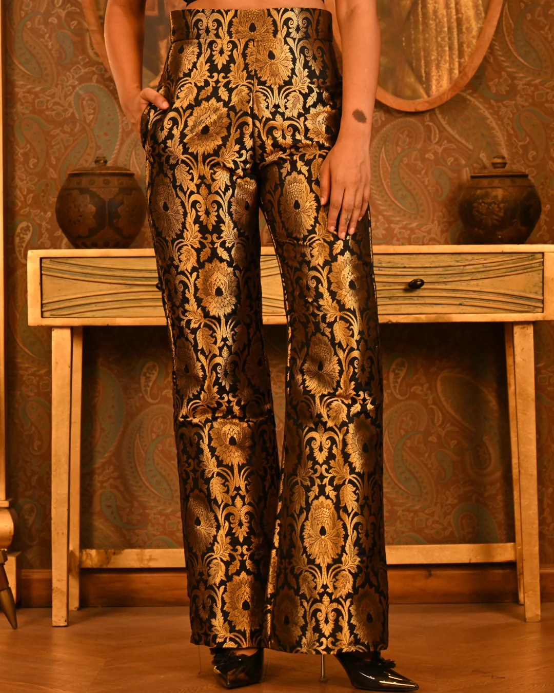 Brocade Pants
