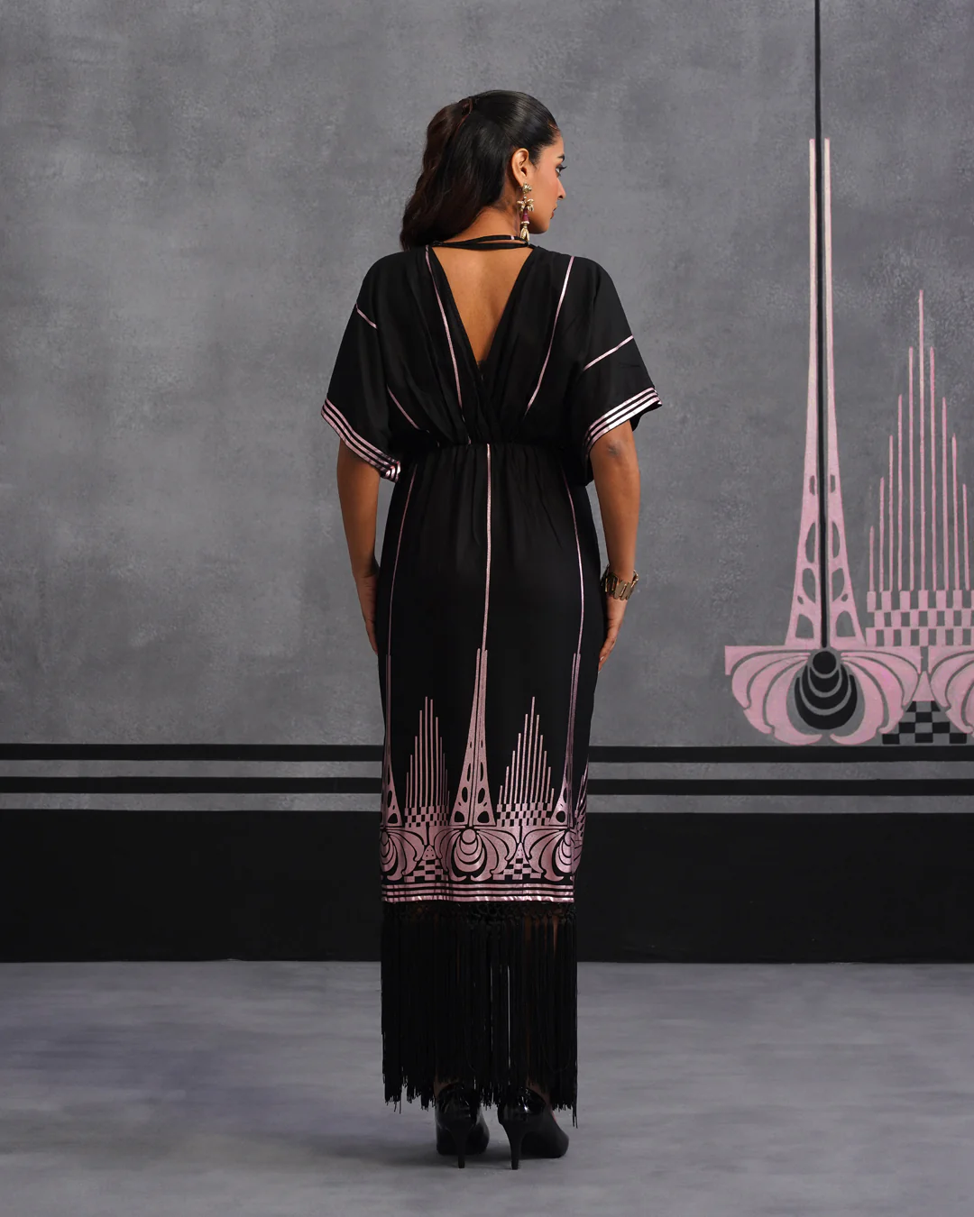 Pink kashni dress - Image 3