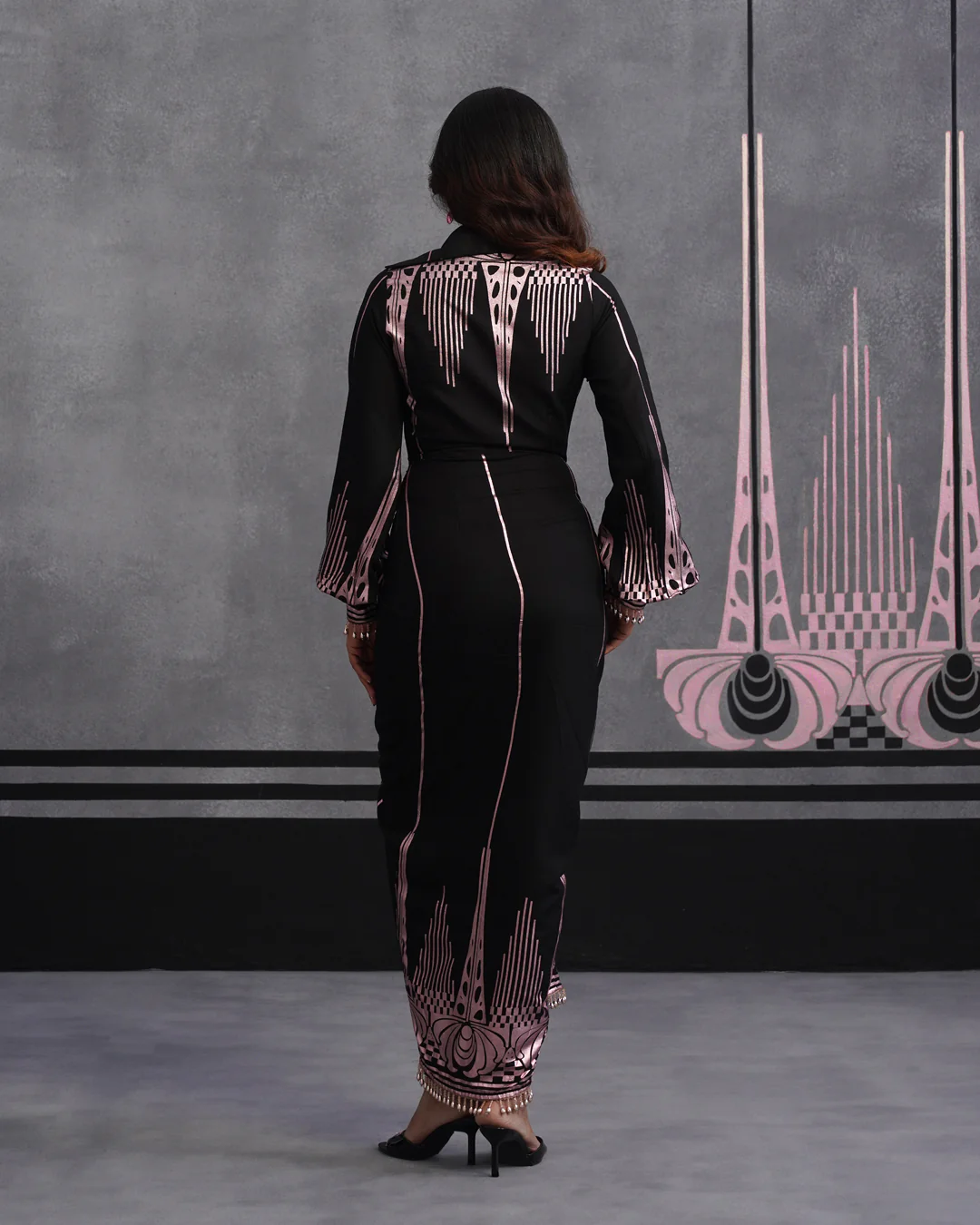 Pink Shyeni Shirtdress - Image 4