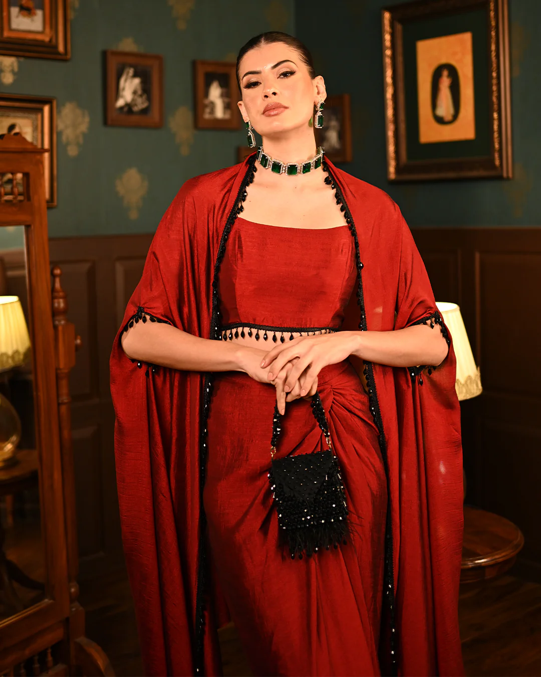 Red Shrug set - Image 10