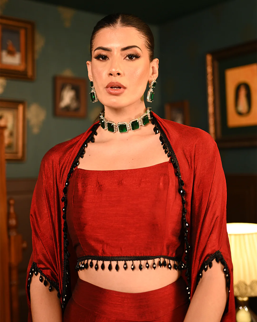 Red Shrug set - Image 12