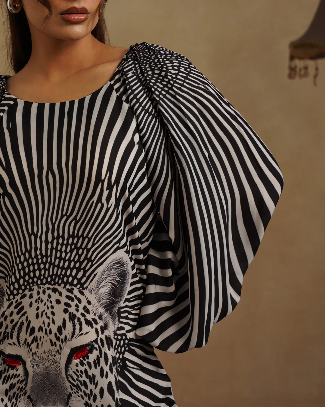 White Tiger Mini dress - Image 3