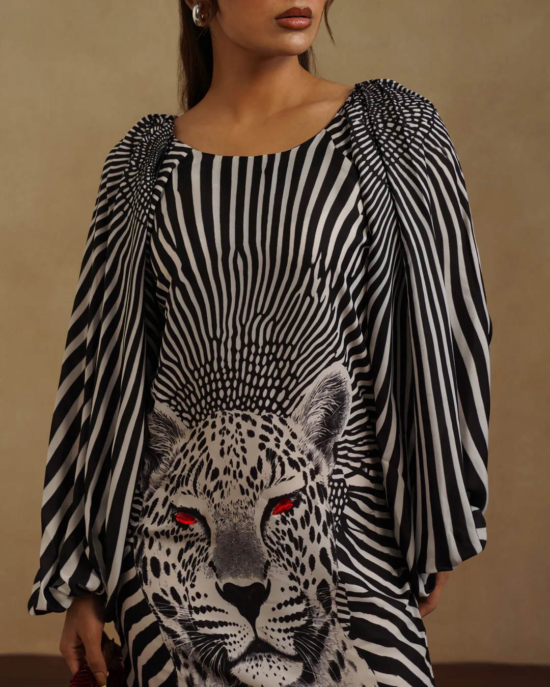 White Tiger Mini dress - Image 5