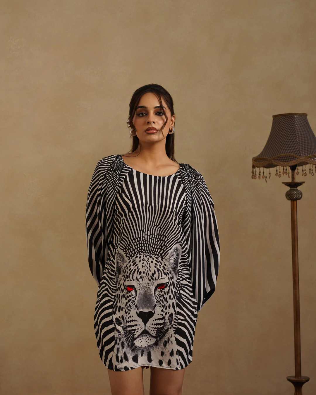 White Tiger Mini dress - Image 9